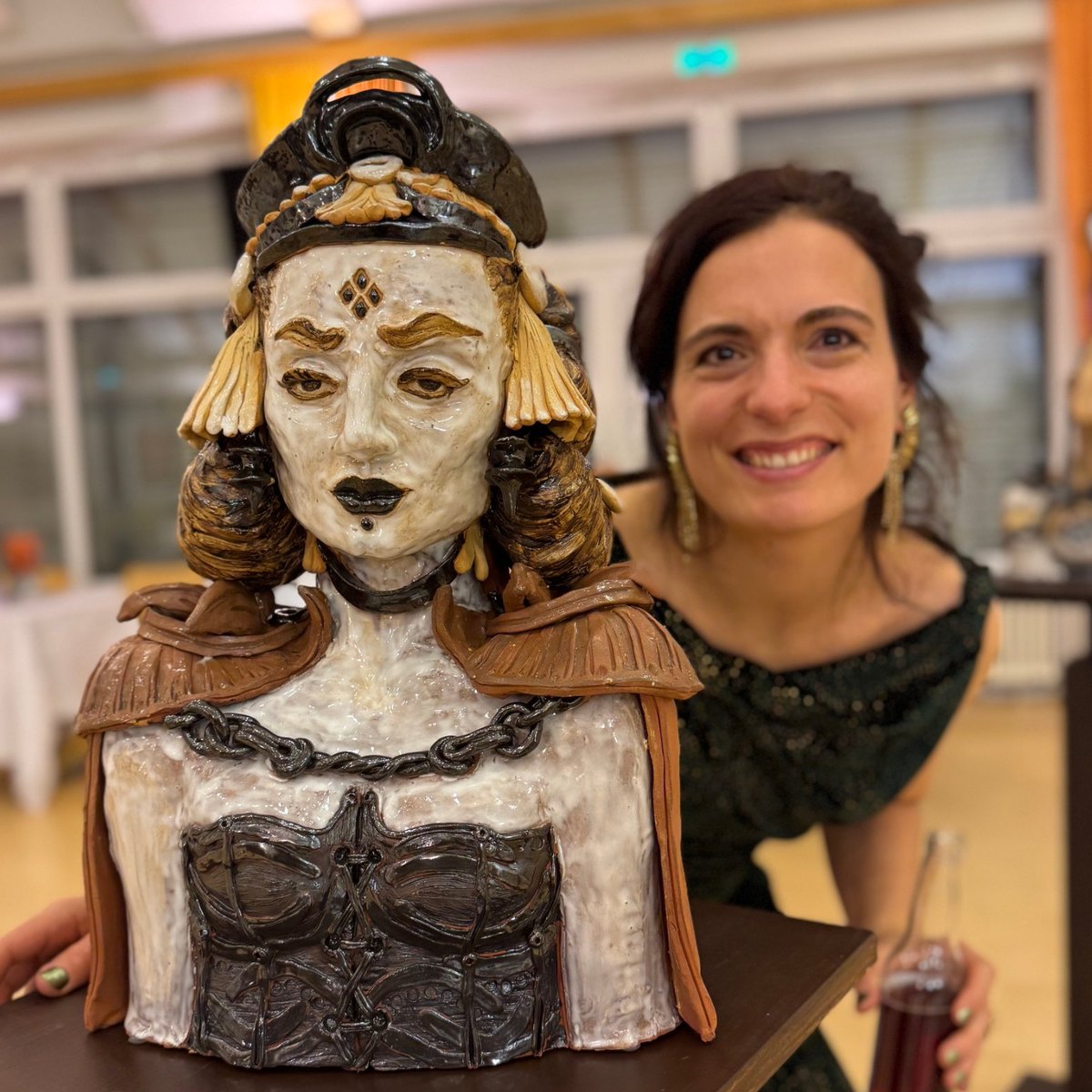 Corinna Donnerer im Atelier